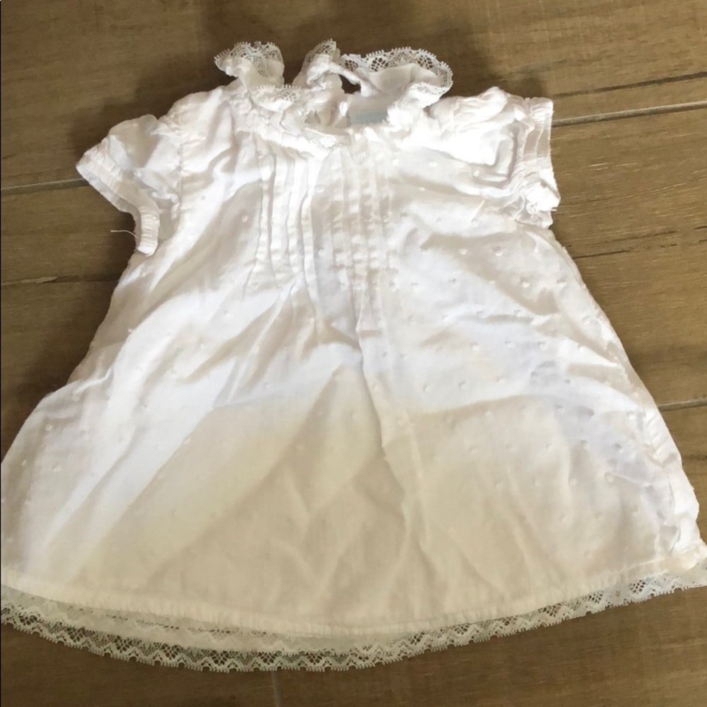 Edgehill collection Newborn white dress